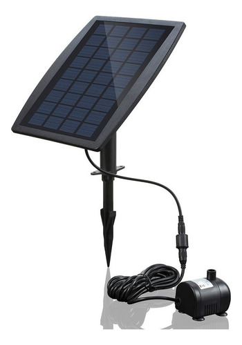 Energía Solar Con Fuente Decorativa 9v 2.5w Bomba De Agua