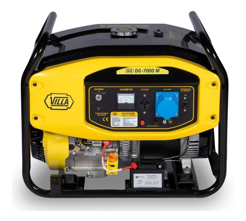 Imagen 1 de 3 de Grupo Electrogeno Generador Villa Dg7000 Ae 6,5kw 420cc 15hp