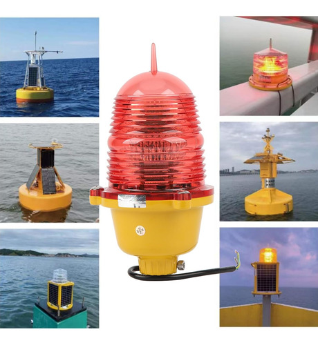 Estrobo Led De Obstrucción Color Rojo Luz Fija Ei-lbib
