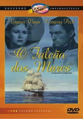 O Falcão Dos Mares - Dvd - Virginia Mayo - Gregory Peck