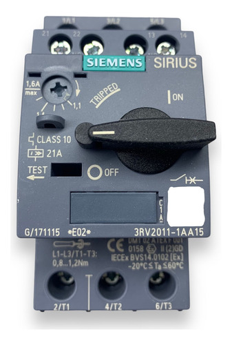 Siemens Sirius 3rv2011-1aa15