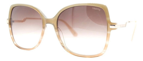 Lentes De Sol Traffic - 266 Diseño Marron Claro C4