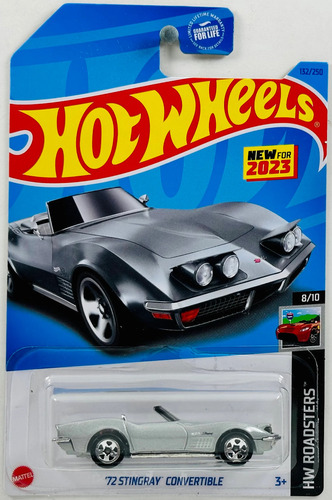 Hot Wheels # 8/10 - '72 Stingray Convertible - 1/64 - Hkk12