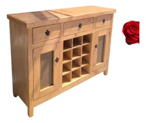 Comprar Buffet Con Cavas Avymarc  Madera Rustica