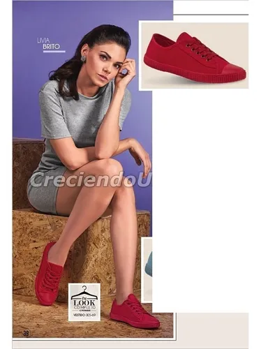 Muerto en el mundo Pelmel Quagga Tenis Cklass 056-00 Rojo ..outlet/saldos Mchn