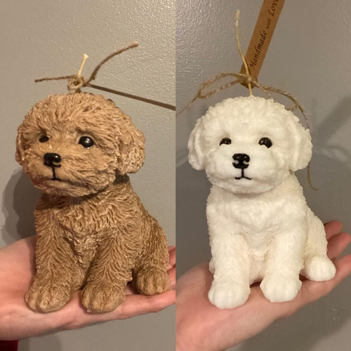 Llmkhhk Moldes De Silicona De Cachorro 3d De Peluche, Molde