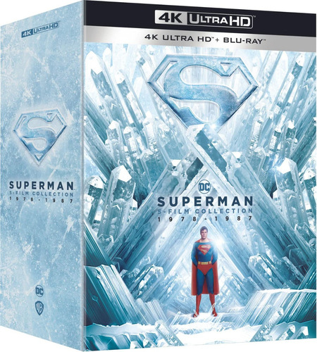 4k Ultra Hd + Blu-ray Superman 5-film Collection 1978-1987