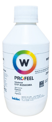 250ml Tinta Dtf Inktec 5 Cores Ep I3200 L8050 L18050 Xp600