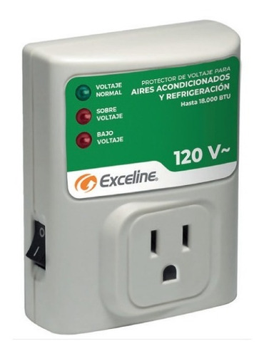 Protector De Voltaje 120v Nevera Aire Acondicionado Exceline