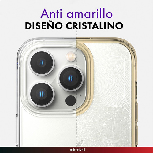 Imagen 3 de 8 de Funda Celular Ringke Fusion Clear iPhone 14 Pro Original