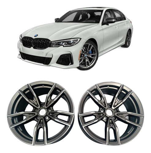 Roda Bmw G20 320i 330i Msport 2020 2021 2022 Aro 19 Original (Usado)