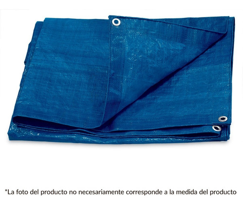 Lona Reforzada Impermeable 1.80 X 2.40 M, Azul, Ultra Color Azul