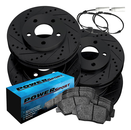 Kit Completo De Rotores De Freno Para Bmw Z4 De 2003-2006, C