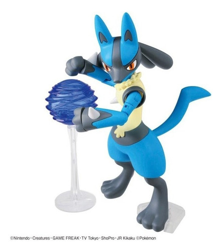Pokémon Model Kit Riolu & Lucario Bandai Hobby