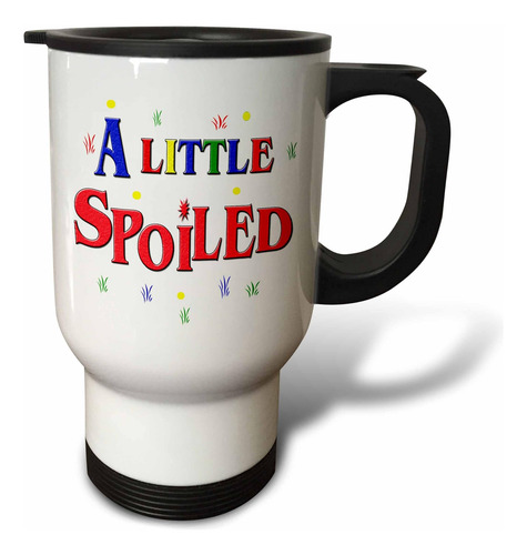 3drose Una Pequeña Taza De Viaje De Acero Inoxidable En Mal