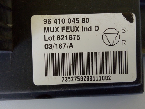 Modulo Electronico 96 410 045 80 Peugeot 607 (Usado)