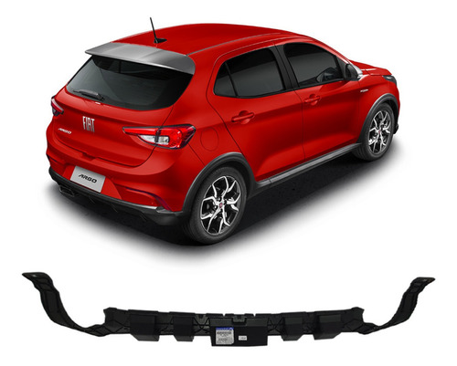 Suporte Central Para-choque Traseiro Fiat Argo Hgt 2019