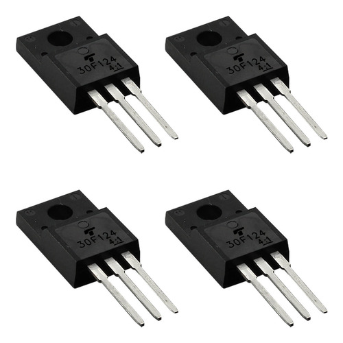 4 Peças Transistor 30f124 - Gt30f124 - Original