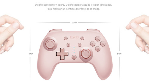 Control Joystick Inalámbrico Para Nintendo Switch Pc Gamepad Verde