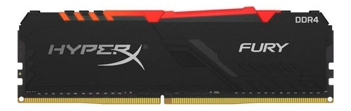 Memória RAM Fury color preto  8GB 1 HyperX HX424C15FB3A/8