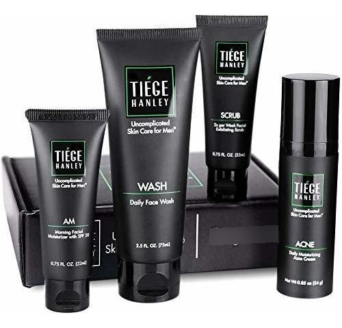 Kit Facial Tiege Hanley Men's Acné System - Nivel 1 | Produ