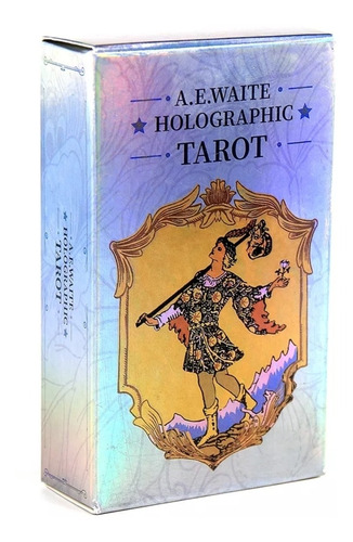 Tarot Holográfico Rider-waite, 78 Cartas Exclusivas 
