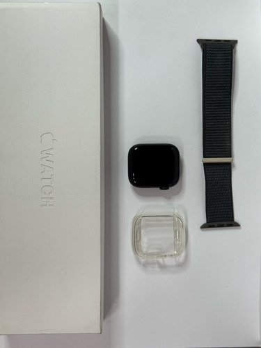 Apple Watch Series 9 41 Excelente Impecable Apple Care Negro Mesh Azul Acero (Usado)