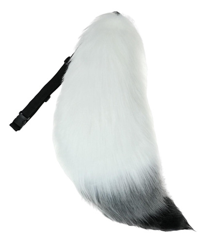 Animal Faux Fox Tail Cosplay Props Adultos Niños 65cm