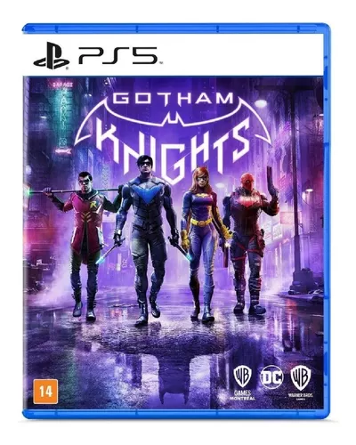 Jogo Gotham Knights Ps5 Midia Fisica Playstation Wb Games