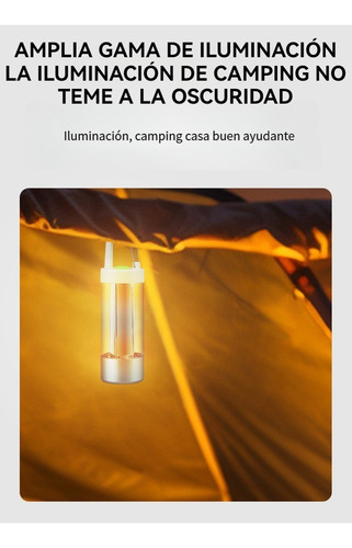 Mazoom E-hyl801 Lampara Camping Led Linternas Recargables