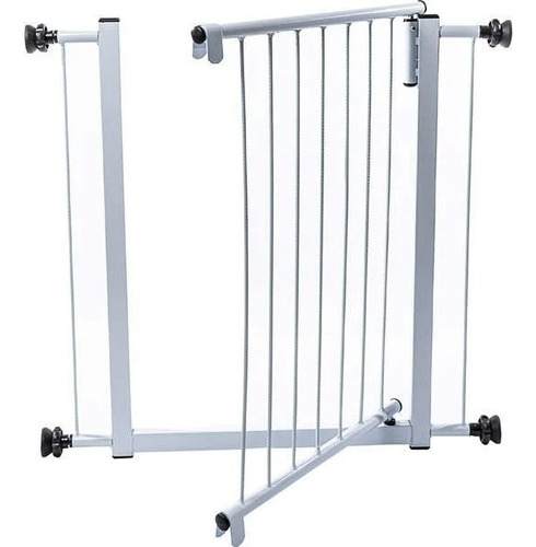 Portão Pet Grade Criança Clássico Plus Branco Pet 70cm