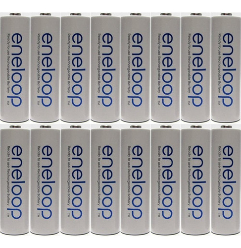 La Versión Más Nueva Panasonic Eneloop 16 Pack Aa Nimh Bater