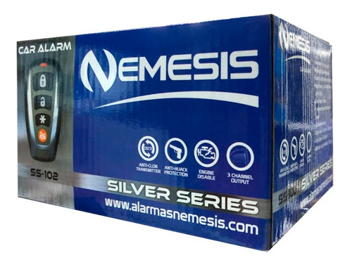 Alarma Nemesis Ss-102 Codigo Variable 