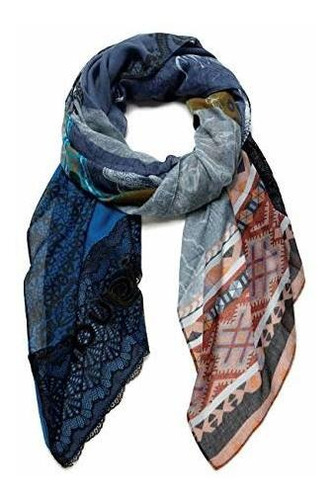 Bufanda Fular Mujer Desigual Rectangle
