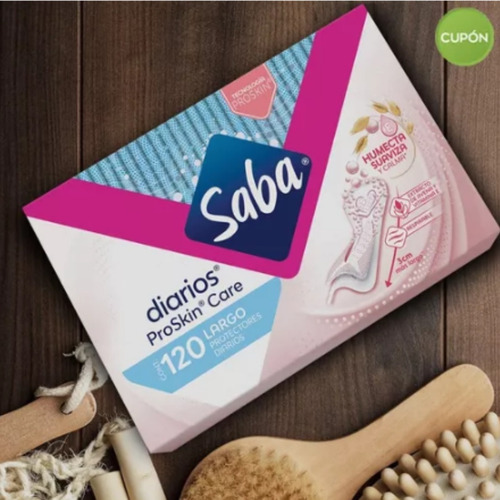 Pantiprotectores Saba Diarios Largos 40 Unidades