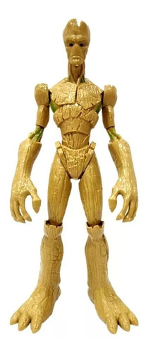 Boneco Colecionavel Articulado Marvel Groot Vingadores 22cm