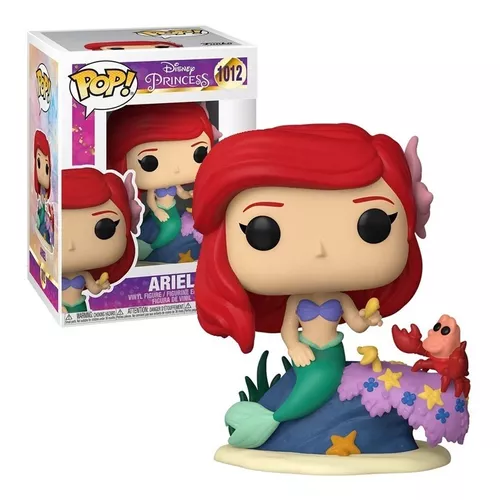 Figura de Ação Funko Princesa Pop para Crianças, Ariel #220, Bela