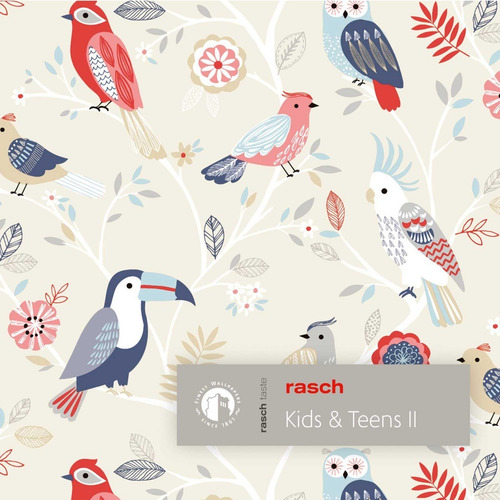 Imagen 2 de 8 de Papel Vinilico Muresco Importado Rasch Kids & Teens Soul