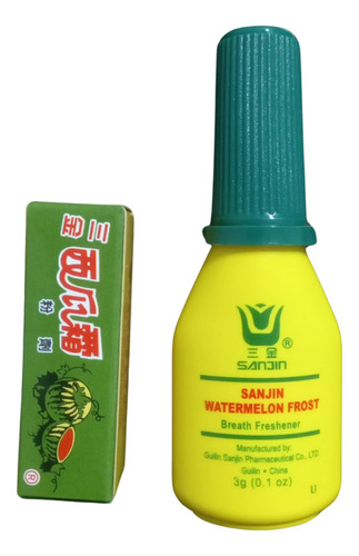 Aerosol Sanjin Watermelon Herbal Aftas Llagas Mal Aliento