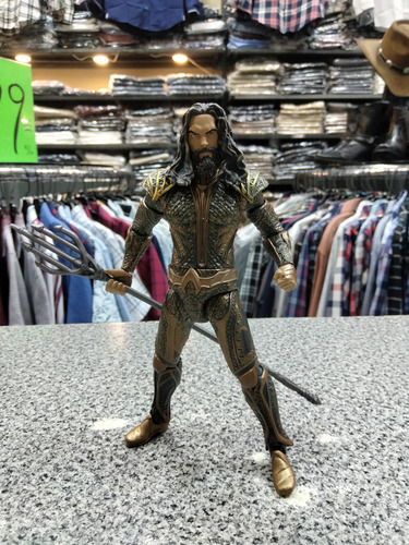 Dc Multiverse, Aquaman, Jason Momoa, Steppenwolf Wave!! (Usado)