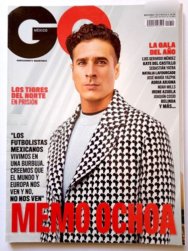 Revista Gq Memo Tigres Miguel Noel Joaquín Arnold Tom Paul