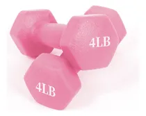 Comprar 2pzs Mancuernas Hexagonales Pesas 4lb Para Gym Y Ejercicio
