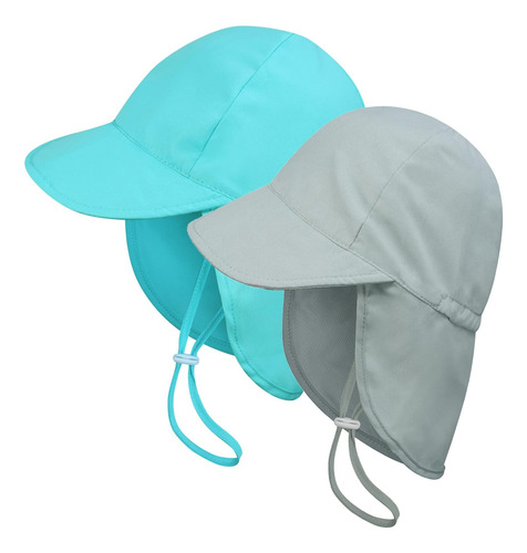 Sombrero De Natación Con Protección Solar Para Bebés De 0 A 
