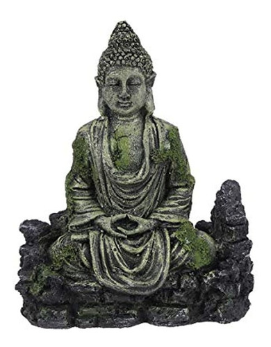 Adorno De Resina De Acuario Balacoo - Estatua De Buda Antigu