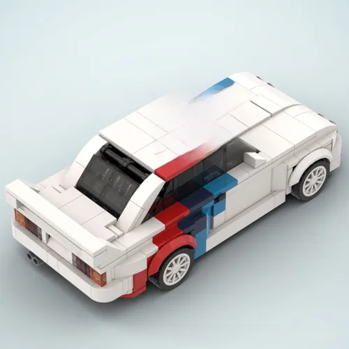 Moc Building Blocks, Tema De Coche De Carreras Bmw M3 E30 Dt