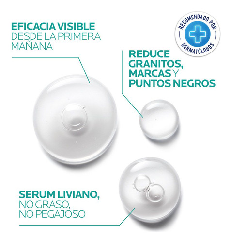 La Roche Posay Effaclar Serum Concentrado 30 Ml Grasa Día/noche