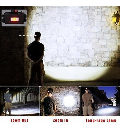 Faro Luz Led Trabajo Lumene Usb Recargable Impermeable Para