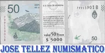 Comprar Fajo 100 Billetes $ 50 Condor Serie B Sin Circular Palermo