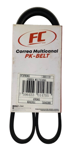 Correa Direccion Chrysler Stratus 2.5l 95-01 4pk965