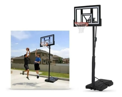Tablero De Basquetball Base 48 Portatil, Lifetime Ajust Em